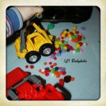 Spielend lernen #1 ~ „Farben baggern“