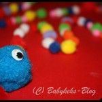 PomPom-Schlangen-Bild (Tutorial)