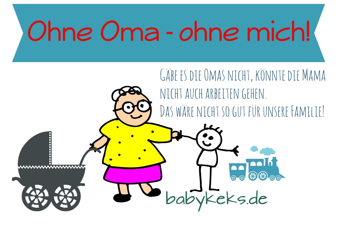 Ohne Oma ohne mich Babykeks
