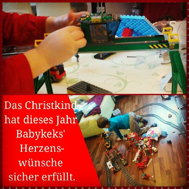 Alle Geschenke endlich komplett aufgebaut... ;-)