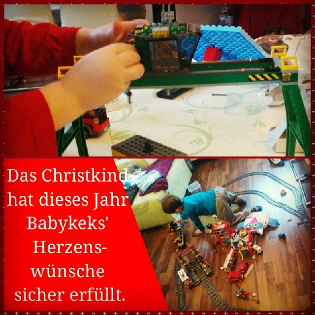 Alle Geschenke endlich komplett aufgebaut... ;-)