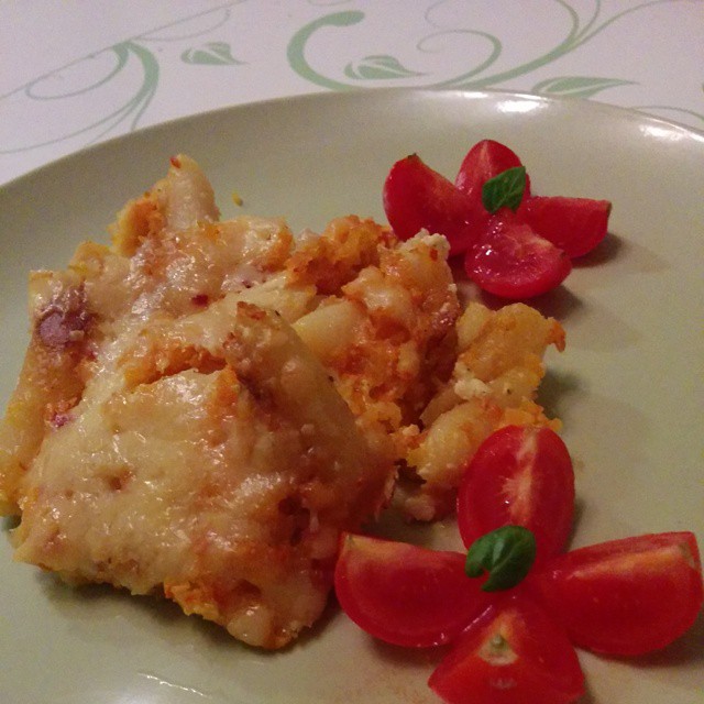  babykeksblog Experimentelle Küche im Hause #Babykeks Heute #Kürbis Schupfnudel #Gratin #nofilter #dinner 