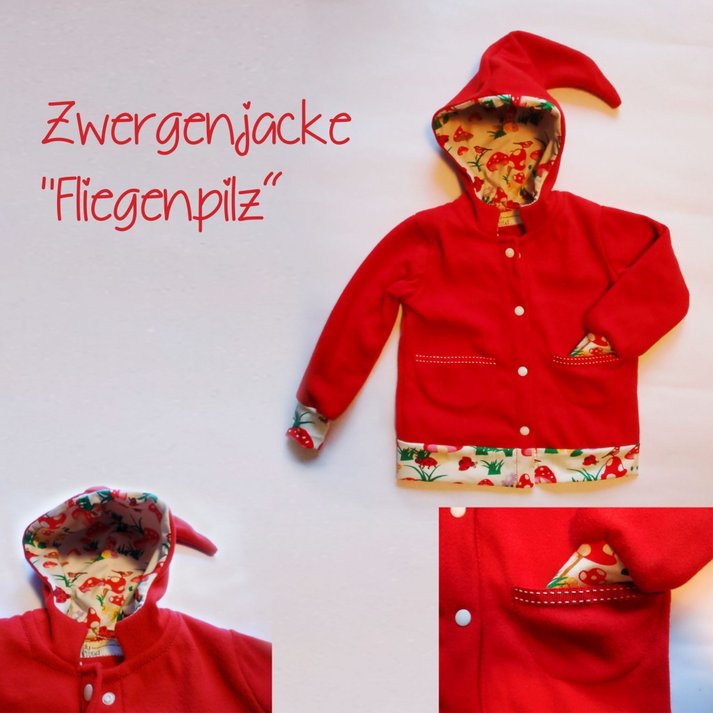 Zwergenjacke Fliegenpilz